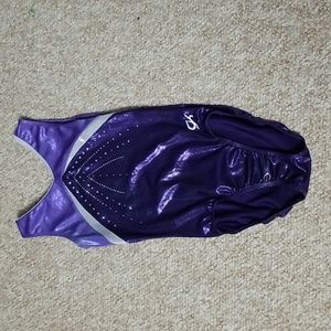 GK Purple Sparkly Leotard